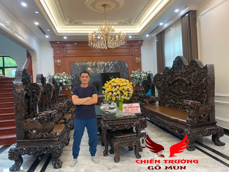 Bộ Cửu Long Bát Mã Đoản Dài 3m2
